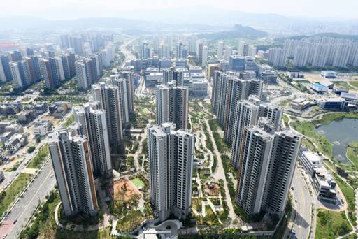 양주지역 분양시장이 불안하다. 사진은 옥정신도시 전경. 양주시 제공