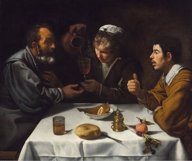 디에고 벨라스케스, Tavern Scene with Two Men and a Girl