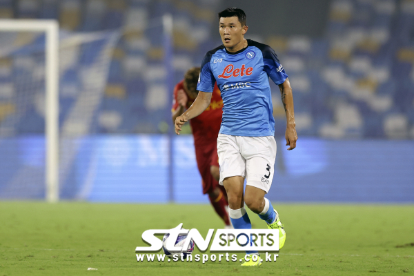 SSC 나폴리 센터백 김민재. 사진|뉴시스/AP