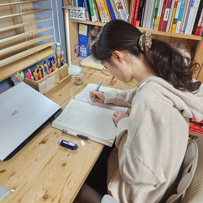 3월 경희대 한의예과 신입생이 되는 장연우(19)양. 장연우 제공.