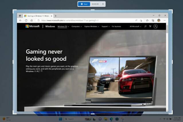 스크린 녹화 기능이 추가된 캡처도구