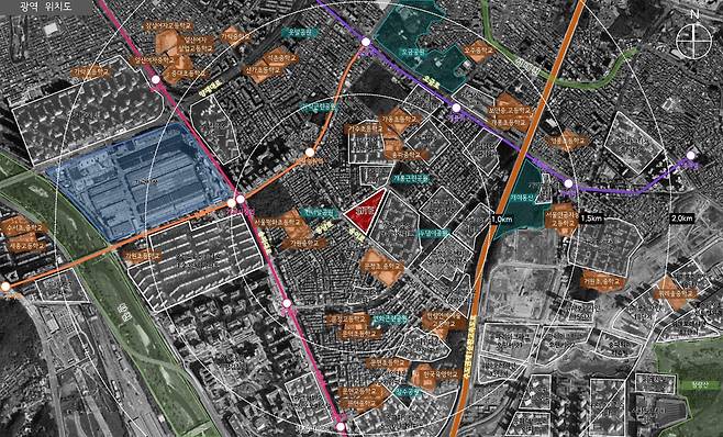 송파 가락1차 현대아파트 위치도(서울시 제공)