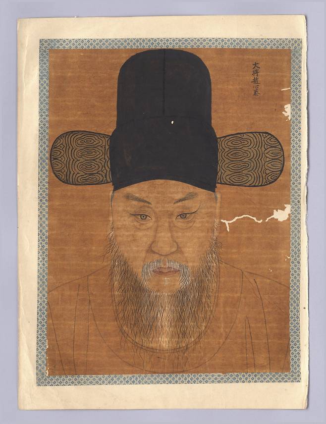수원화성 축성 주역 수원유수 조심태 초상화