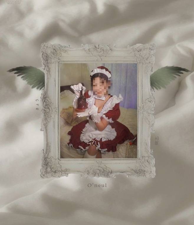 서울 마포구 성산동에 오픈한 일본식 메이드 카페. 해당 메이드 카페 인스타그램 캡처