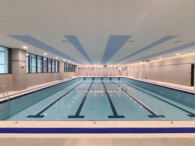 은평청여울 수영장 실내 모습. 은평구청 제공