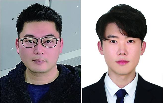 이승열(왼쪽) 엠에프알 대표와 박진영 티아 대표.[DGIST 제공]