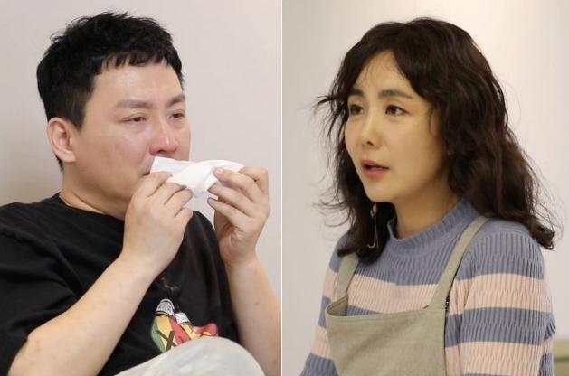 가수 현진영이 아내 오서운 때문에 정신 병원에 가야했던 사연을 고백한다. KBS2 제공
