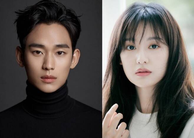 ▲tvN 새 드라마 \'눈물의 여왕\' 배우 김수현, 김지원. 제공| tvN