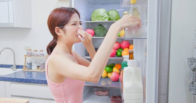 우유, 식빵, 원두커피 찌꺼기, 숯 등으로 냉장고 냄새를 제거할 수 있다./사진=클립아트코리아