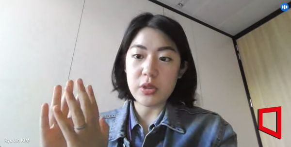 규진 씨가 4일 아시아경제와 화상 인터뷰를 하고 있다. 사진=박현주 기자 phj0325@