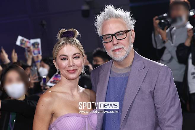 ▲ 제임스 건 감독 아내 ⓒ곽혜미 기자