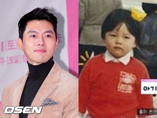 hyunbin childhood photos