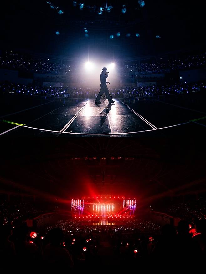 장충체육관을 채운 관객들 모습. 이담엔터테인먼트 제공