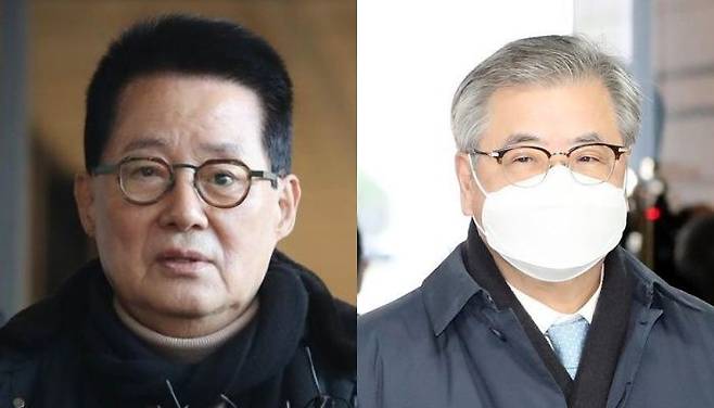 박지원(왼쪽), 서훈(오른쪽) 전 국가정보원장.ⓒ데일리안