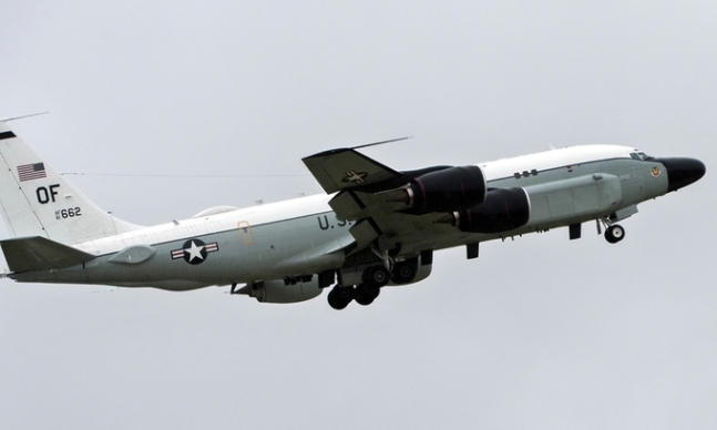 미 공군의 RC-135S 코브라볼 정찰기. 세계일보 자료사진