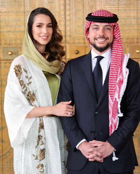 요르단 후세인 왕세자와 사우디 알사이프 결혼. 사진=연합뉴스 제공