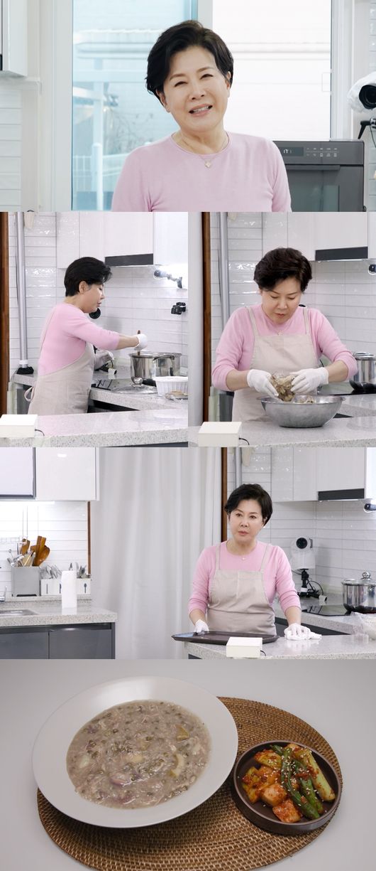  ⁇ StarsStars Top Recipe at Fun-Staurant  Park Jung-soo makes chicken porridge for his son Jung Kyung-hoKBS 2TV  ⁇ Stars Top Recipe at Fun-Staurant  ⁇  (hereinafter referred to as  ⁇ Stars Top Recipe at Fun-Staurant  ⁇ ), which is broadcasted on the 2nd, introduces Park Jung-soo,Park Jung-soo, who made his debut as a chef in the last broadcast, showed a sensitivity to cooking trends as well as 50 years of experience in living.Park Jung-soo is interested in what recipes and dishes will be released this time.Park Jung-soo in the VCR, which is open to the public on this day, showed confidence in the recipe, saying that it is a chicken porridge coming down from my house for generations.Park Jung-soo seems to make about three times in the summer, and his son Jung Kyung-ho says that the chicken porridge I make is the best.I like it enough to say that I can live with it for the rest of my life. The secret of Park Jung-soos chicken porridge, which was revealed to everyone wondering what kind of special chicken porridge it was, was, in a word, Some Like It Hot.Park Jung-soo boiled a large native chicken with various medicinal herbs and then peeled the bones and skins one by one for his son Jung Kyung-ho, who usually hates chewing and greasy.Park Jung-soo was happy, though it would be hard to get rid of it with Some Like It Hot for a while.After that, Park Jung-soo put lean meat in chicken broth and boiled and boiled with his own Moonlighting secret ingredients.Even while boiling the chicken porridge, Park Jung-soo could not leave the fire in front of the fire trying to keep the chicken porridge.Park Jung-soo, who is standing in front of a hot fire, continues to cook. Special MC Lee Chae-min said, This is really my mothers love. Park Jung-soo has a lot of hands. It takes a long time.Still, when my family told me that my mother s chicken porridge was the best, I was impressed to say that I was happy with that word.So, Jemin s mother Kang Soo - jung and Min - yi s mother Oh Yoon - ah are like me, but if my son tells me such a thing, I will do it again no matter how hard it is.Provided by KBS