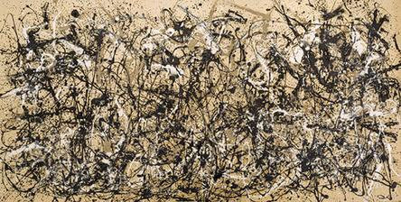 잭슨 폴록이 1950년에 그린 ‘가을의 리듬’. 사진 출처 위키피디아