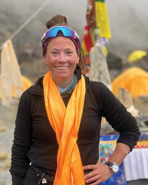 14좌를 여성 두 번째로 완등한 노르웨이의 크리스틴 하릴라. 사진 8K익스피디션.