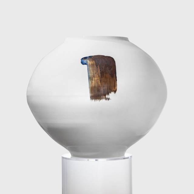 이우환·박영숙 협업, 무제. 사진제공=갤러리현대