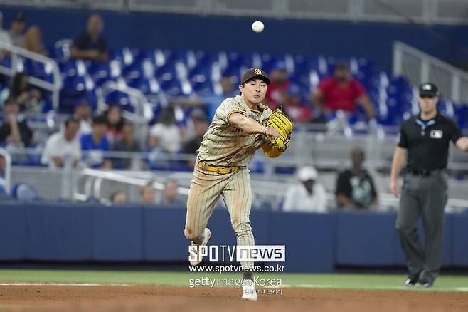 ▲ 김하성은 송구력에서도 좋은 평가를 받고 있다