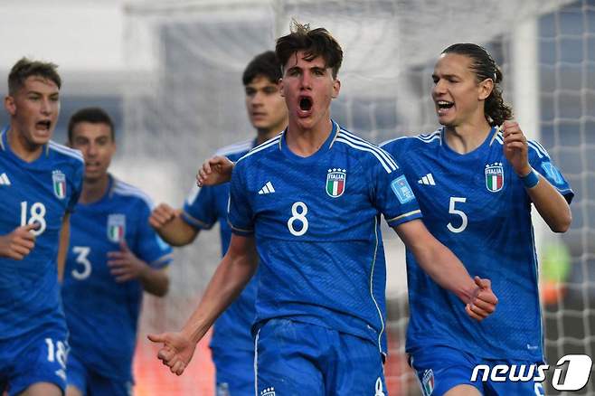 이탈리아 에이스 카사데이. ⓒ AFP=뉴스1