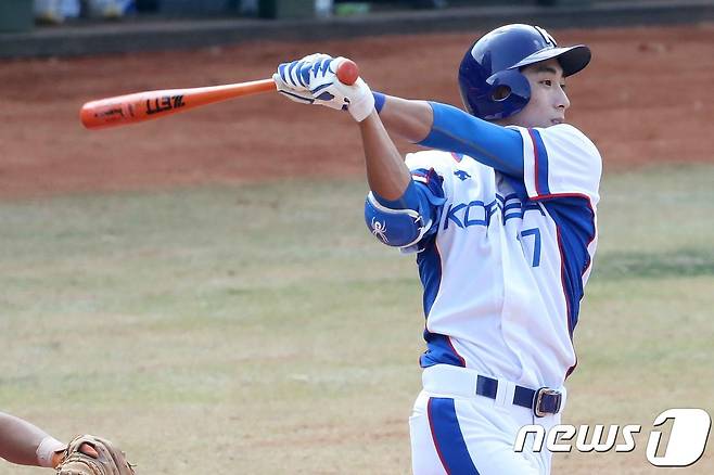 2018 자카르타·팔렘방 아시안게임 당시 이정후. 뉴스1 DB ⓒ News1 임세영 기자