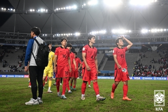 한국은 이제 이스라엘과 3/4위 결정전을 치른다. 사진=대한축구협회 제공