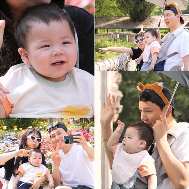 Hong Hyun-hee Jason son jun bum meets Lion at 9 months oldJason - Hong Hyun-hee - jun bum On June 13 at 8:30 pm KBS 2TV  ⁇  The Return of Superman  ⁇  Jason - Hong Hyun-hee - jun bum The three families are united for a long time and go out to the Bronx Zoo.Jun bum, who has recently started to respond to animal sounds, wonders what kind of new friend he will meet.On this day, jun bum meets the monkey friend first in the Bronx Zoo. jun bum follows the gaze in the direction of the monkeys movement and glitters with curious eyes.For a while, jun bum looks at the slush that Father Jason is holding and invokes the  ⁇   ⁇   ⁇  radar  ⁇ . Soon jun bum stretches out his hand as if he is instinctively attracted to the slush rather than looking at the monkey.Mom Hong Hyun-hee says that jun bum likes to eat more than animals and makes a smile on the DNA of jun bum, which resembles himself.