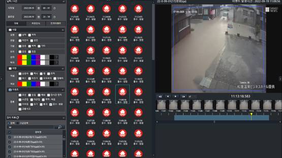 이노뎁의 홍수 범람을 분석해주는 통합관제 시스템 /사진제공=이노뎁