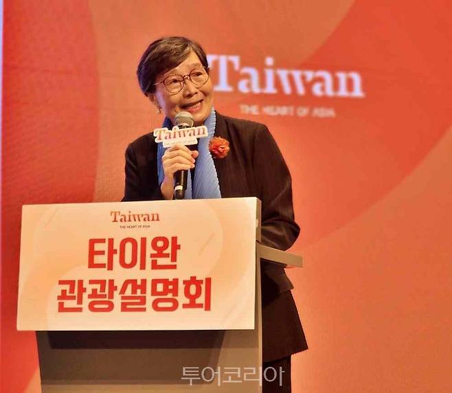 대만관광협회 예쥐란 회장