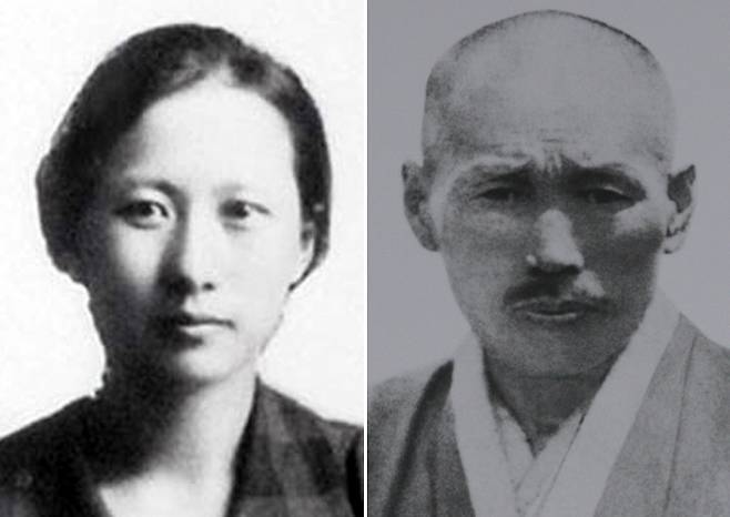 주세죽(왼쪽), 강진석.