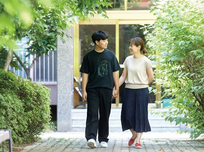 엄마가 보는 박시찬. 임익순 촬영(제공)
