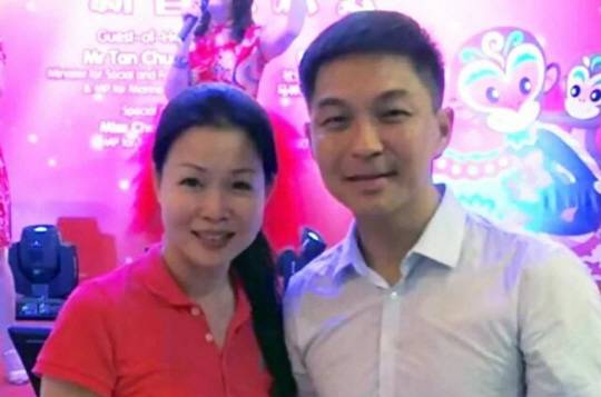 탄 추안 진(오른쪽) 국회의장과 쳉 리 후이 의원. 페이스북 캡처