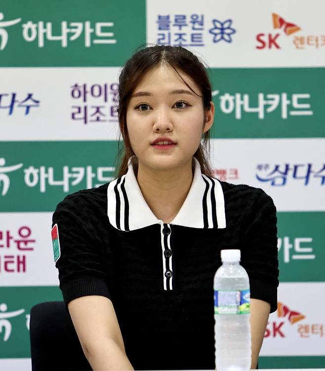커리어 첫 여자프로당구 LPBA 16강에 진출한 권발해. 제공 | 프로당구협회