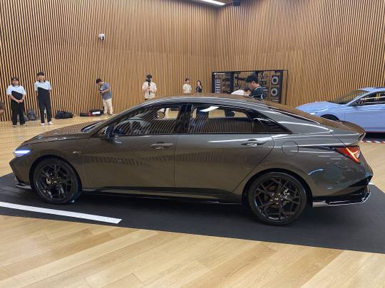 더 뉴 아반떼 N라인. 이상현 기자