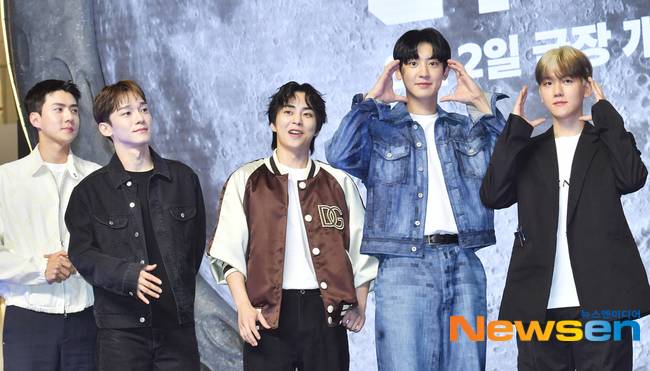 세훈, 첸, 시우민, 찬열, 백현