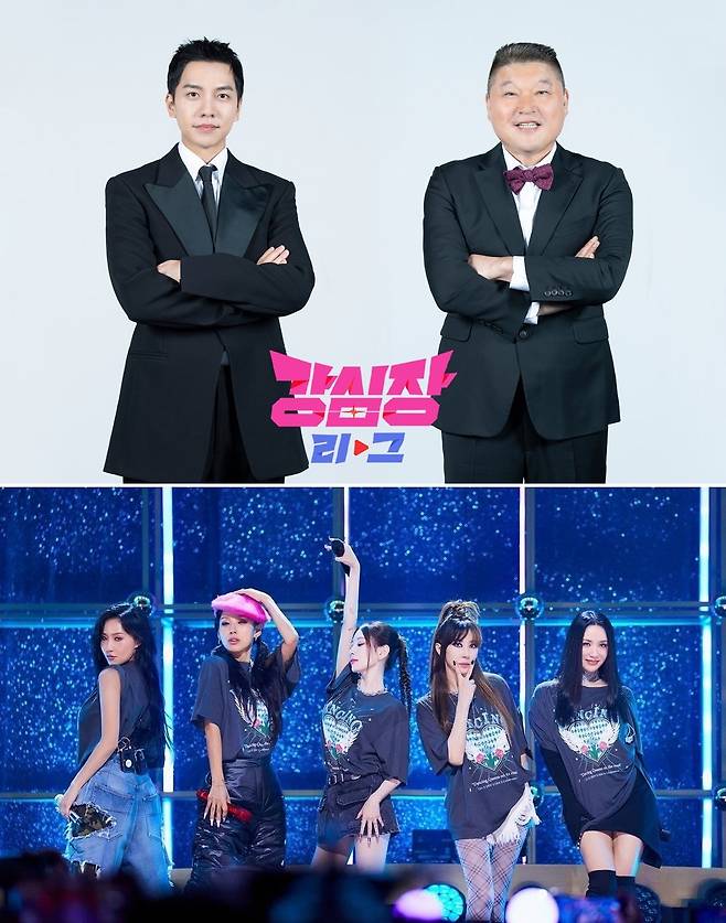 ‘강심장 리그’(위)·‘댄스가수 유랑단’. 사진제공 | tvN·SBS