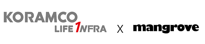 코람코라이프인프라리츠와 MGRV CI. ⓒ코람코자산신탁