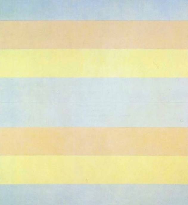 아그네스 마틴, '세상을 등지고'