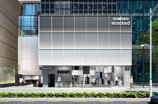 무신사 스탠다드 홍대 매장 전경