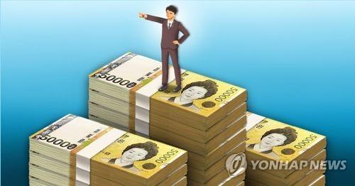 한국 '백만장자' 125만명 넘어(PG) [제작 이태호] 사진합성, 일러스트