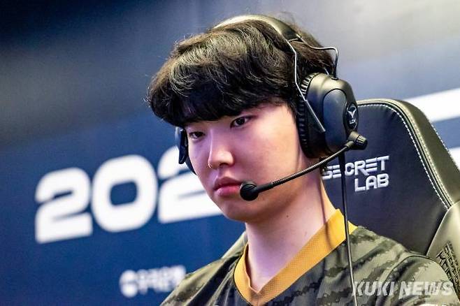 젠지e스포츠의 ‘쵸비’ 정지훈. 사진=차종관 기자