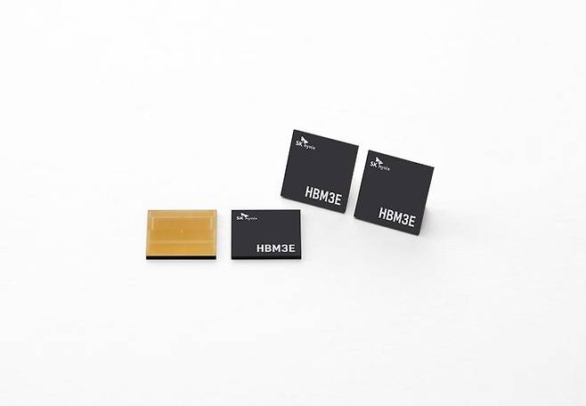 SK하이닉스가 개발한 HBM3E.ⓒSK하이닉스
