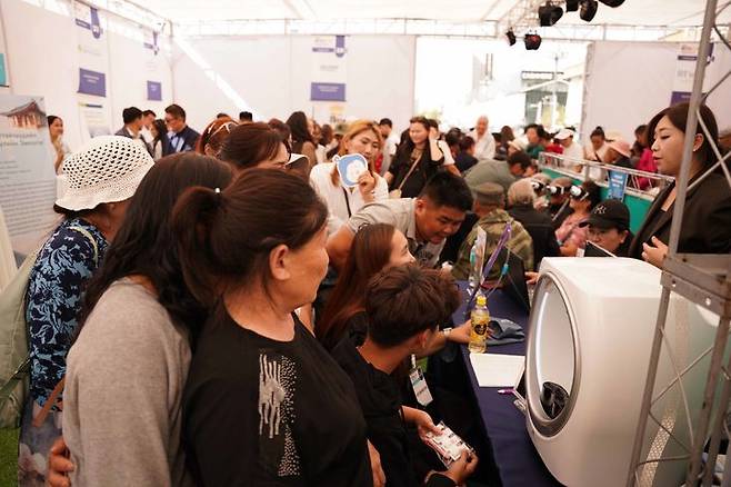 몽골 울란바토르에서 열린 한국 의료관광대전. (사진=한국관광공사 제공) photo@newsis.com *재판매 및 DB 금지