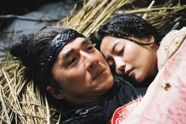 성룡(청룽)과 김희선이 주연한 2005년 영화 ‘신화: 진시황릉의 비밀’의 한 장면. 사진제공|쇼이스트