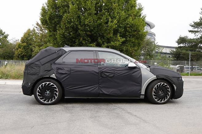 아이오닉5 페이스리프트 시험주행차량 (사진제공 : Baldauf)