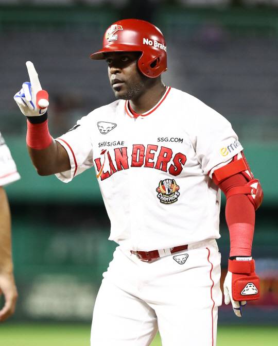 SSG의 외국인 타자 기예르모 에레디아. SSG 제공