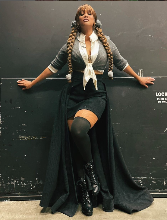 모델 타이라 뱅크스. 사진 | 뱅크스 개인채널 캡처