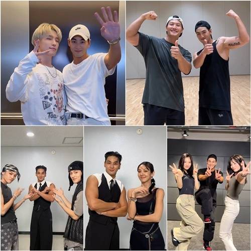 백호 챌린지 세븐틴 호시 디노 엔하이픈 정원 스테이씨 시은 NCT 태용 이찬원 등 참여 사진=플레디스엔터테인먼트
